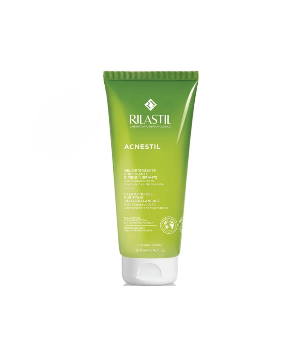 RILASTIL Acnestil Cleansing Gel Purifying And Rebalancing 200ml ريلاستيل غسول جل منظف و منقي للبشرة الدهنية