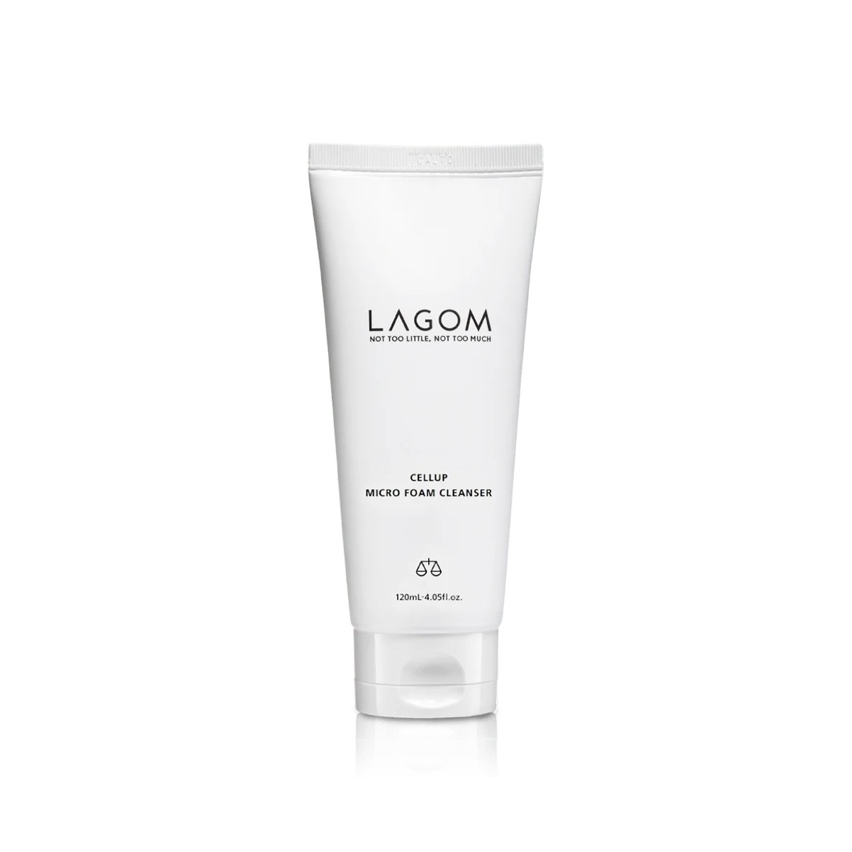 LAGOM Cellup Micro Foam Cleanser 120ml لاكوم غسول رغوي ينظف البشرة بعمق