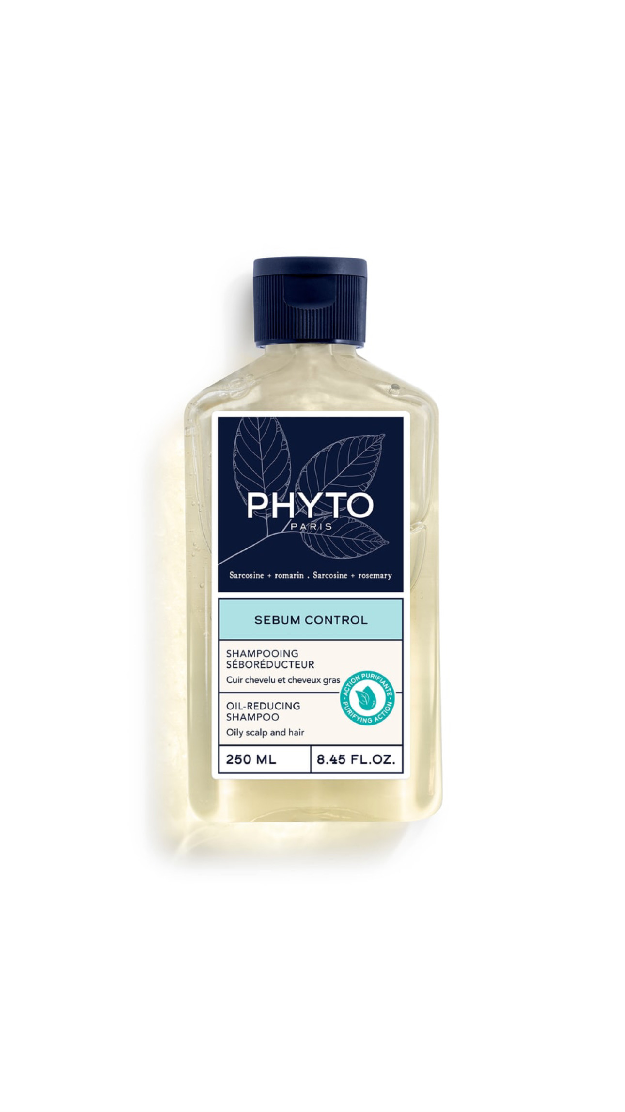 PHYTO PARIS SEBUM CONTROL OIL-REDUCING SHAMPOO 250ml فيتو شامبو للشعر الدهني مصمم لتقليل إفراز الدهون