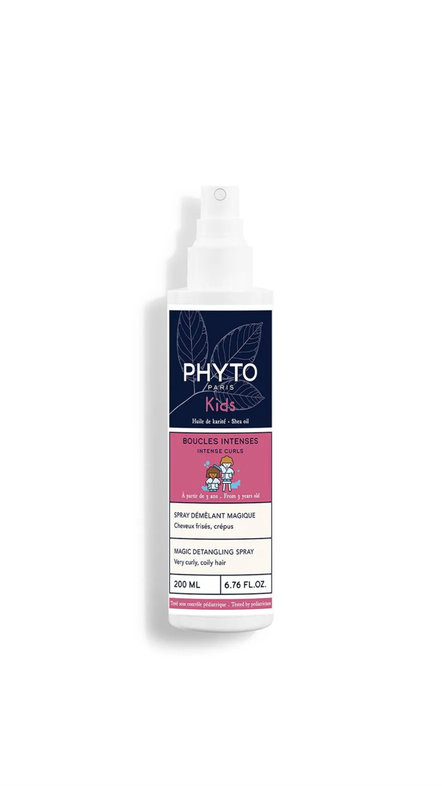 PHYTO PARIS KIDS BOUCLES INTENSES INTENSE CURLS MAGIC DETANGLING SPRAY 200ml فيتو رذاذ للاطفال لتصفيف الشعر الكيرلي 