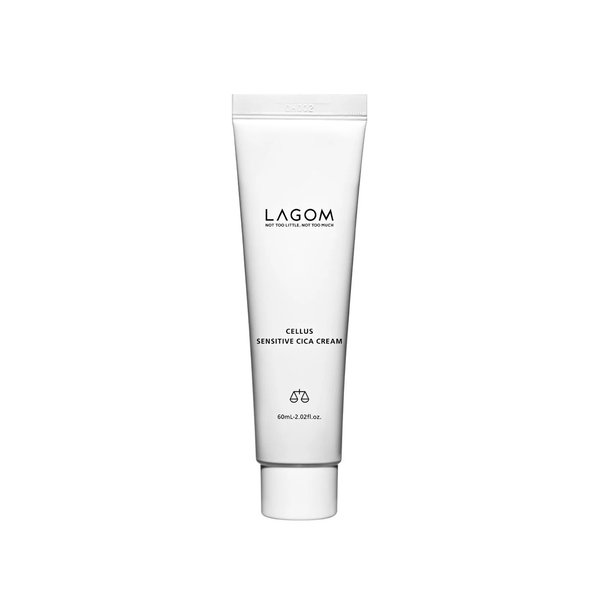 LAGOM Cellus Sensitive Cica Cream 60ml  لاكوم كريم مهدئ ومرطب للبشرة الحساسة