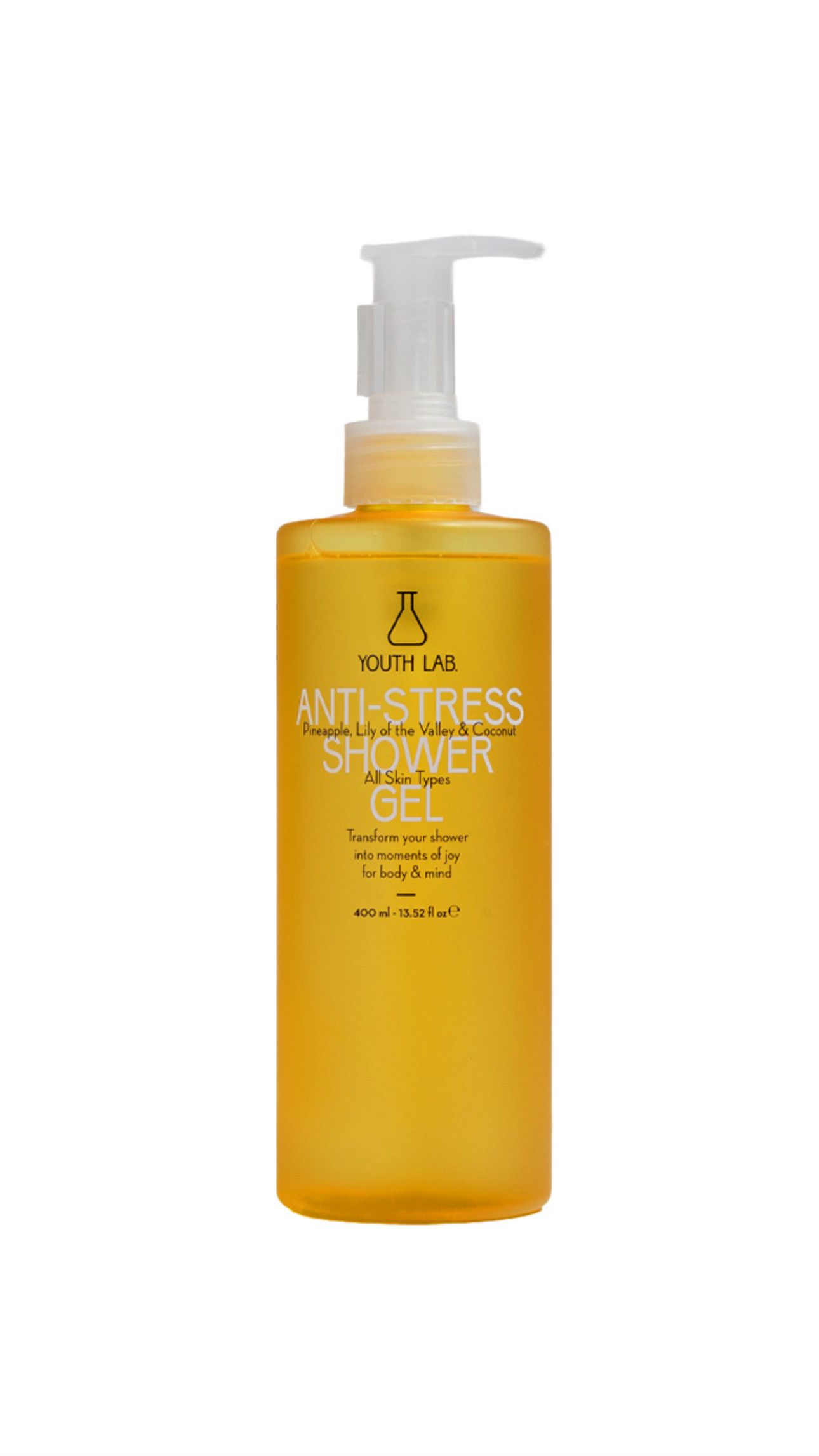 YOUTH LAB. ANTI-STRESS SHOWER GEL 400ml يوث لاب جل استحمام للجسم