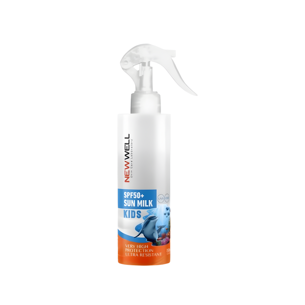 NEWWELL Kids SPF50+ Sun Screen Milk Spray نيو ويل واقي من اشعة الشمس للاطفال 
