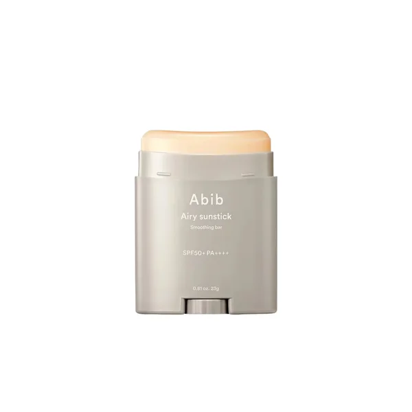 ABIB Airy Sun Stick Smoothing Bar SPF50+ PA++++ 23g ابيب واقي من اشعة الشمس بتركيبة شبه مطفية