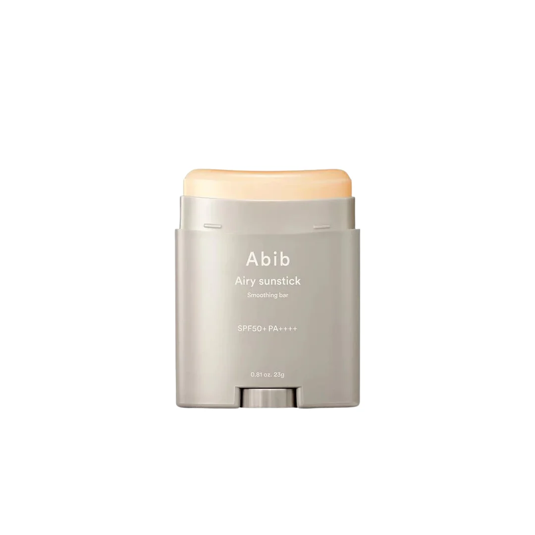 ABIB Airy Sun Stick Smoothing Bar SPF50+ PA++++ 23g ابيب واقي من اشعة الشمس بتركيبة شبه مطفية