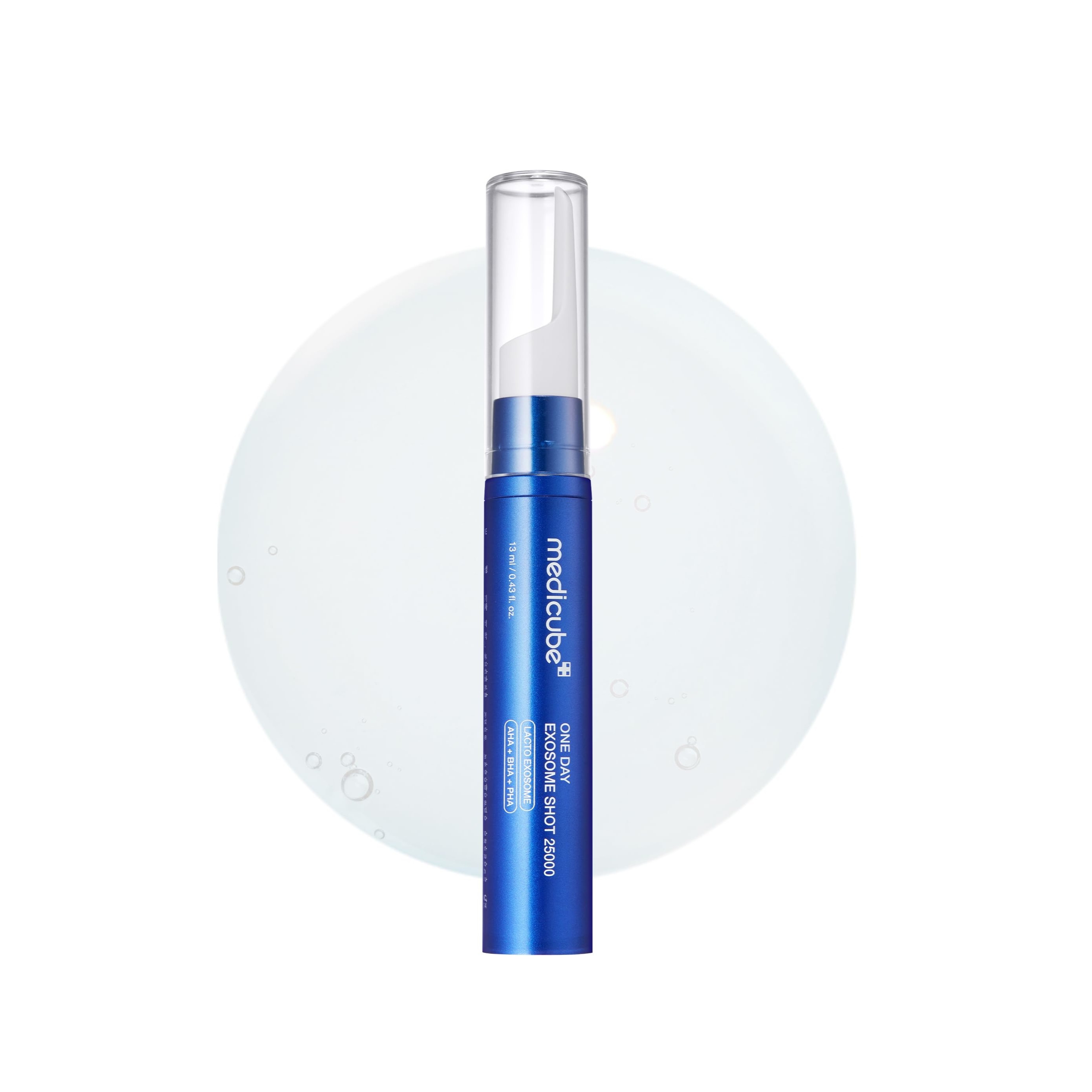 MEDICUBE One Day Exosome Shot 25000 13ml ميديكيوب سيروم مكثف يقلل مظهر مسام البشرة ويمنحها اشراقة ونعومة