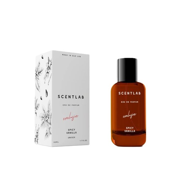 SCENTLAB Spicy Vanilla Exclusive Eau De Parfum for Unisex 50ml  سينت لاب عطر للرجال والنساء