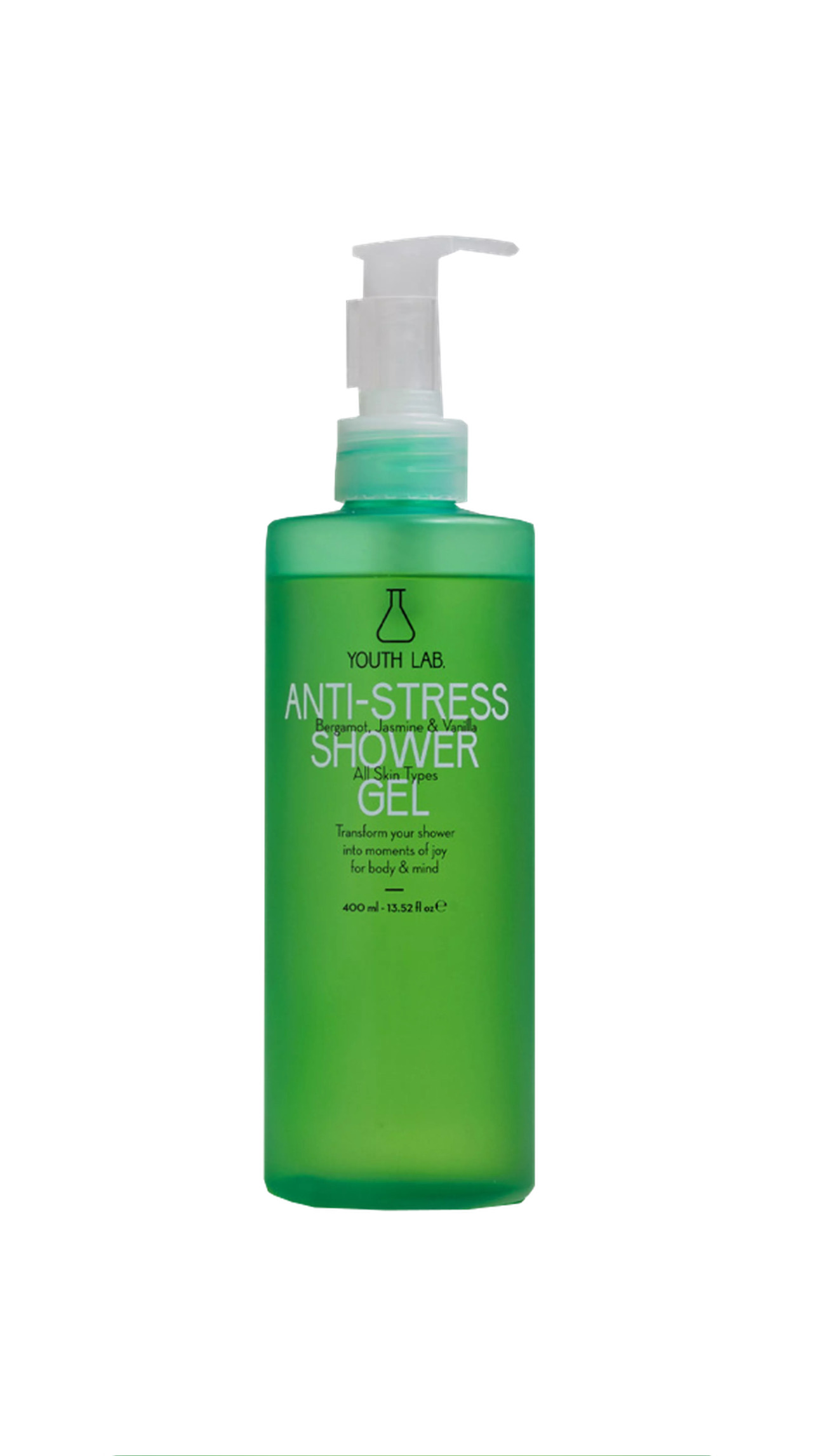 YOUTH LAB. ANTI-STRESS SHOWER GEL BLOOMING GARDEN 400ml يوث لاب جل استحمام للجسم