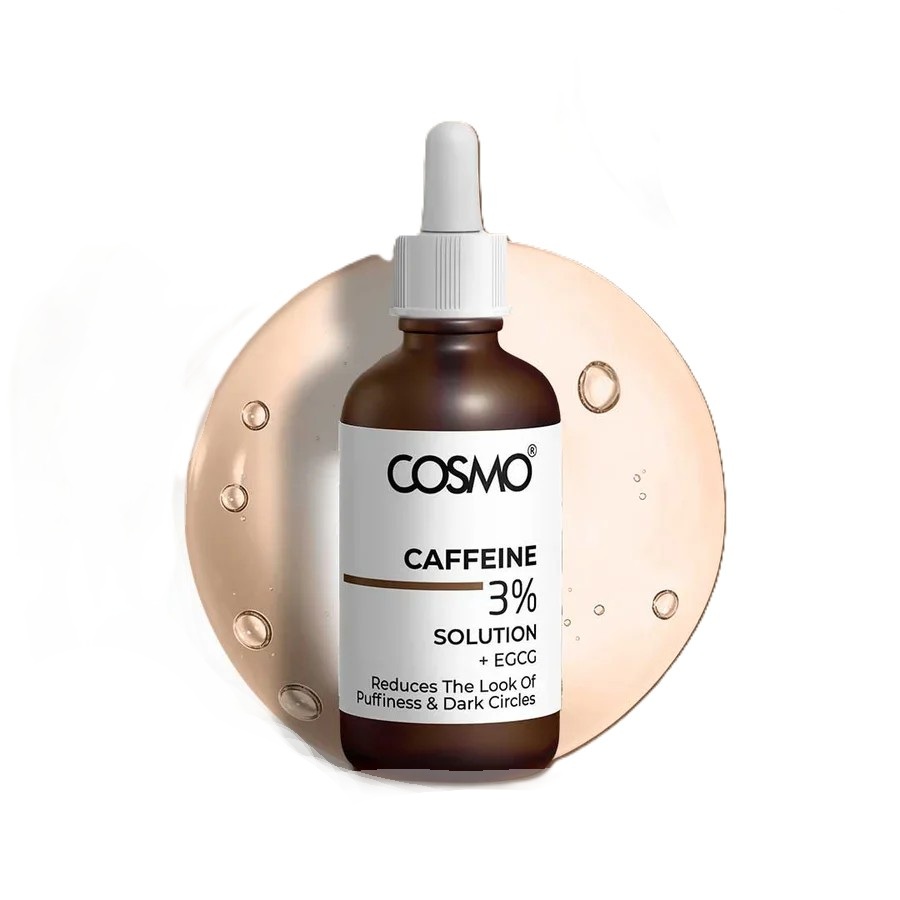 COSMO Caffeine 3% Eye Serum Solution 30ml كوزمو سيروم للعيون يقلل الانتفاخ والهالات