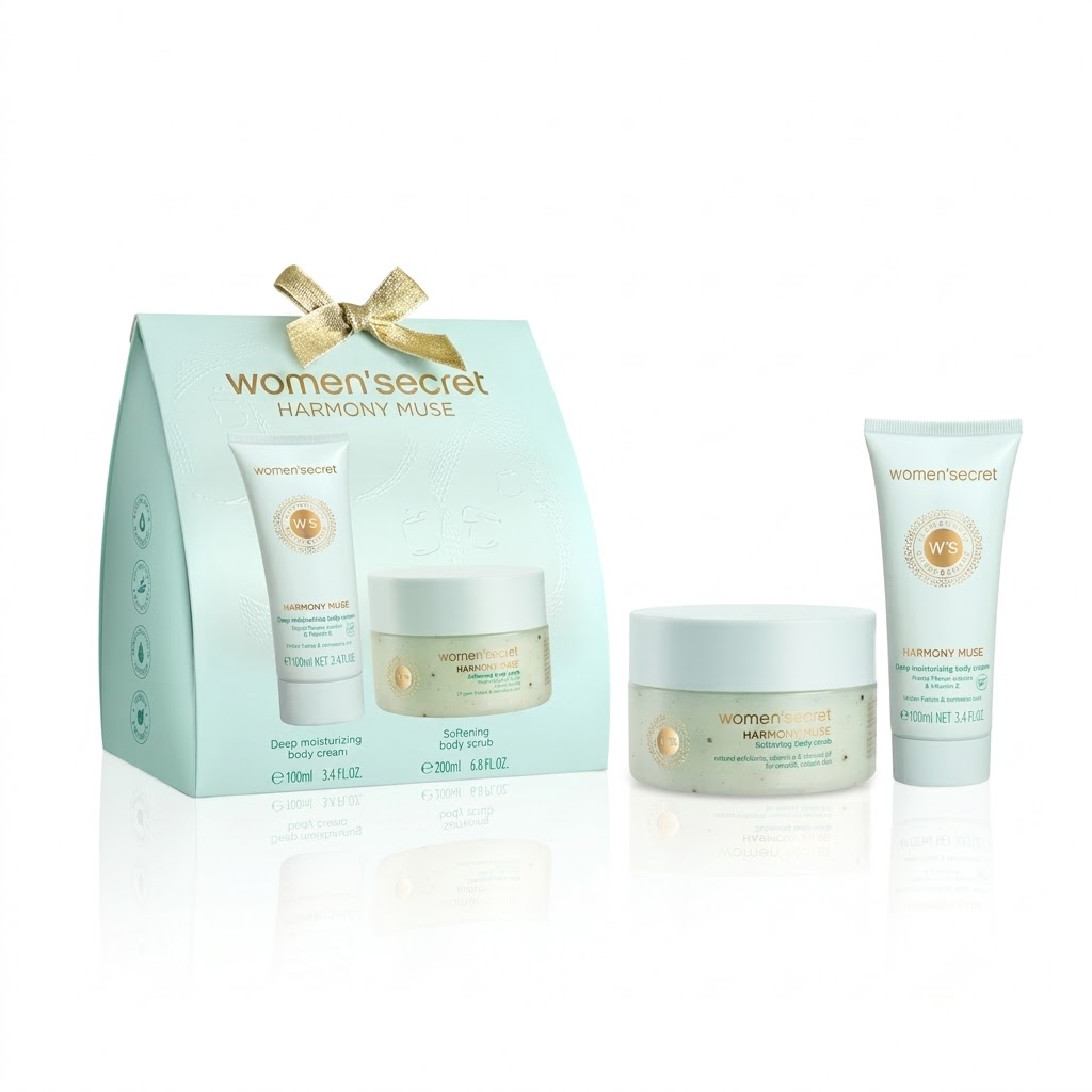 WOMEN'SECRET HARMONY MUSE Gift Set ومن سيكريت مجموعة العناية بالجسم