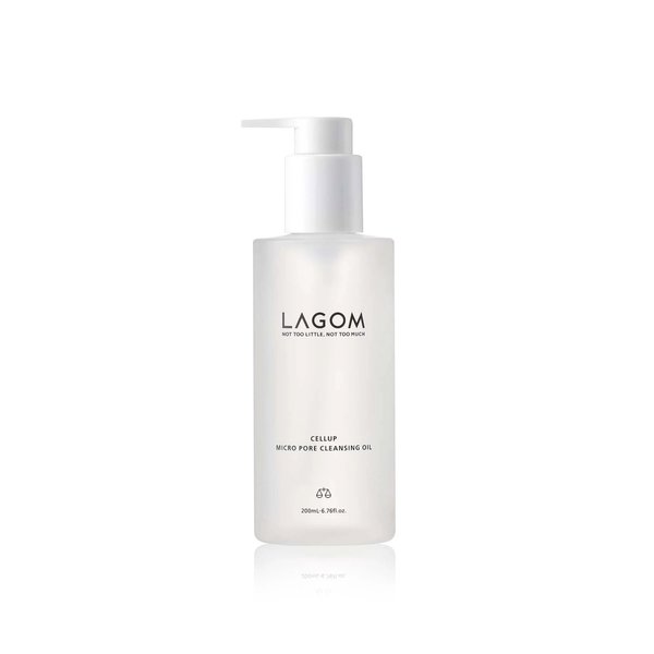 LAGOM Cellup Micro Pore Cleansing Oil 200ml  لاكوم غسول زيتي منقي لمسام البشرة 