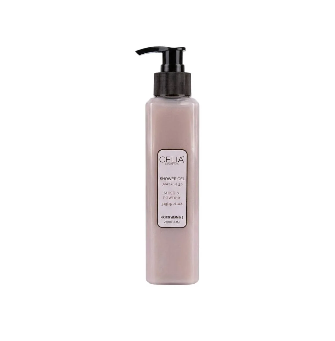 CELIA Musk & Powder Shower gel 250ml سيليا غسول استحمام بخلاصةالمسك والبودرة