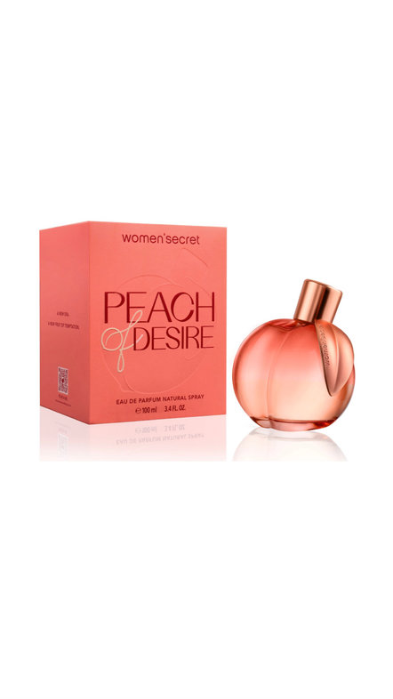 WOMEN'SECRET PEACH OF DESIRE EAU DE PARFUM 100ml ومن سيكريت عطر للنساء