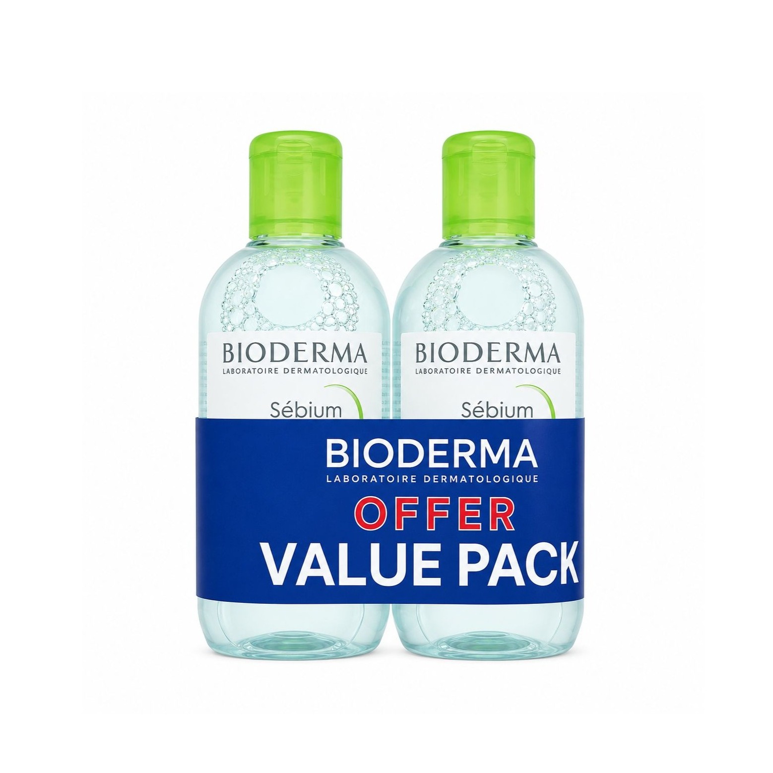 BIODERMA SENSIBIO H2O Micellar Water 250ml 1+1 Special Offer بايوديرما مسلير مزيل مكياج للبشرة الدهنية و المختلطة بعرض خاص