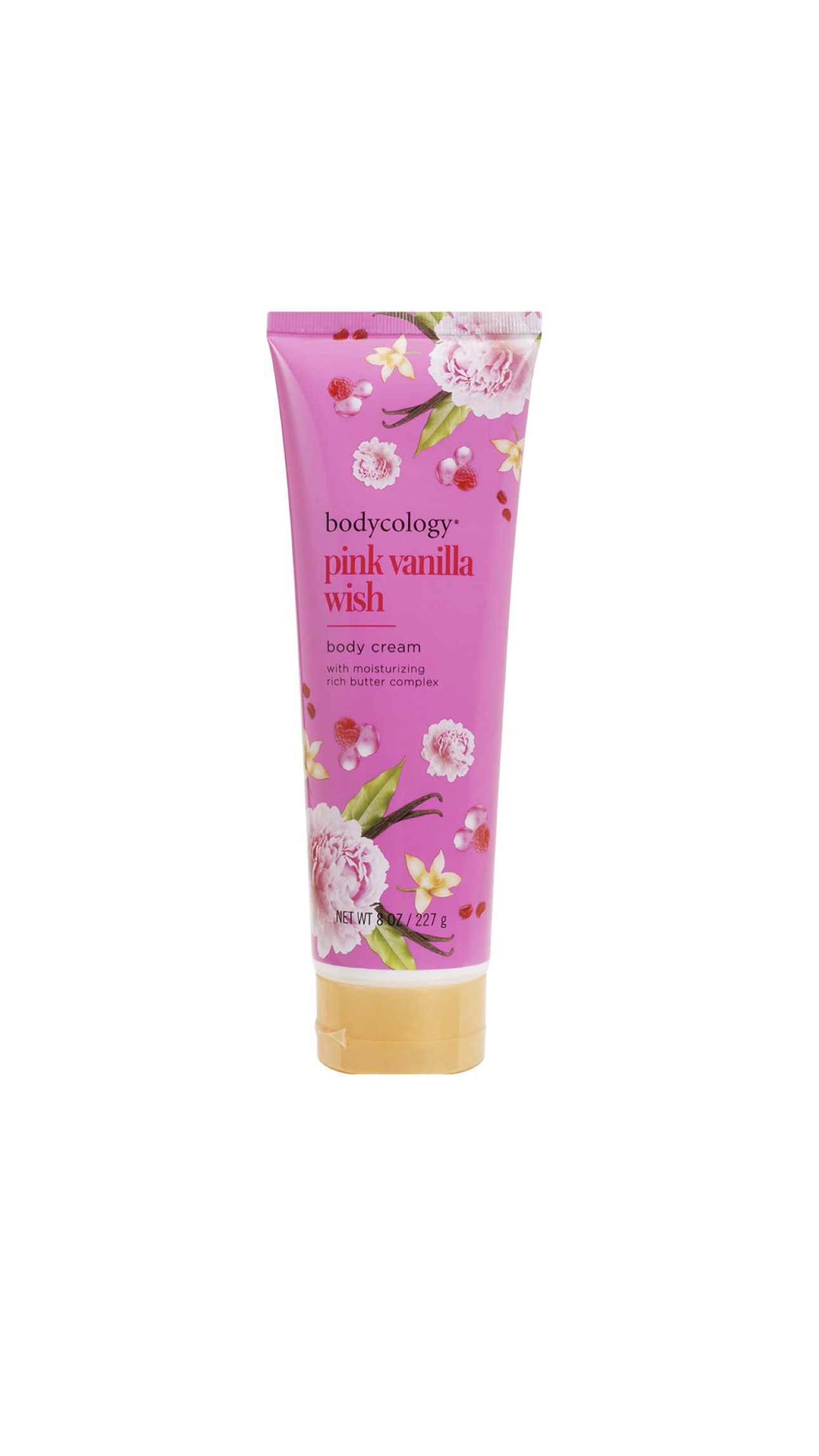 BODYCOLOGY PINK VANILLA WISH BODY CREAM بدي كولوجي كريم مرطب للجسم بخلاصة رائحة الفانيليا