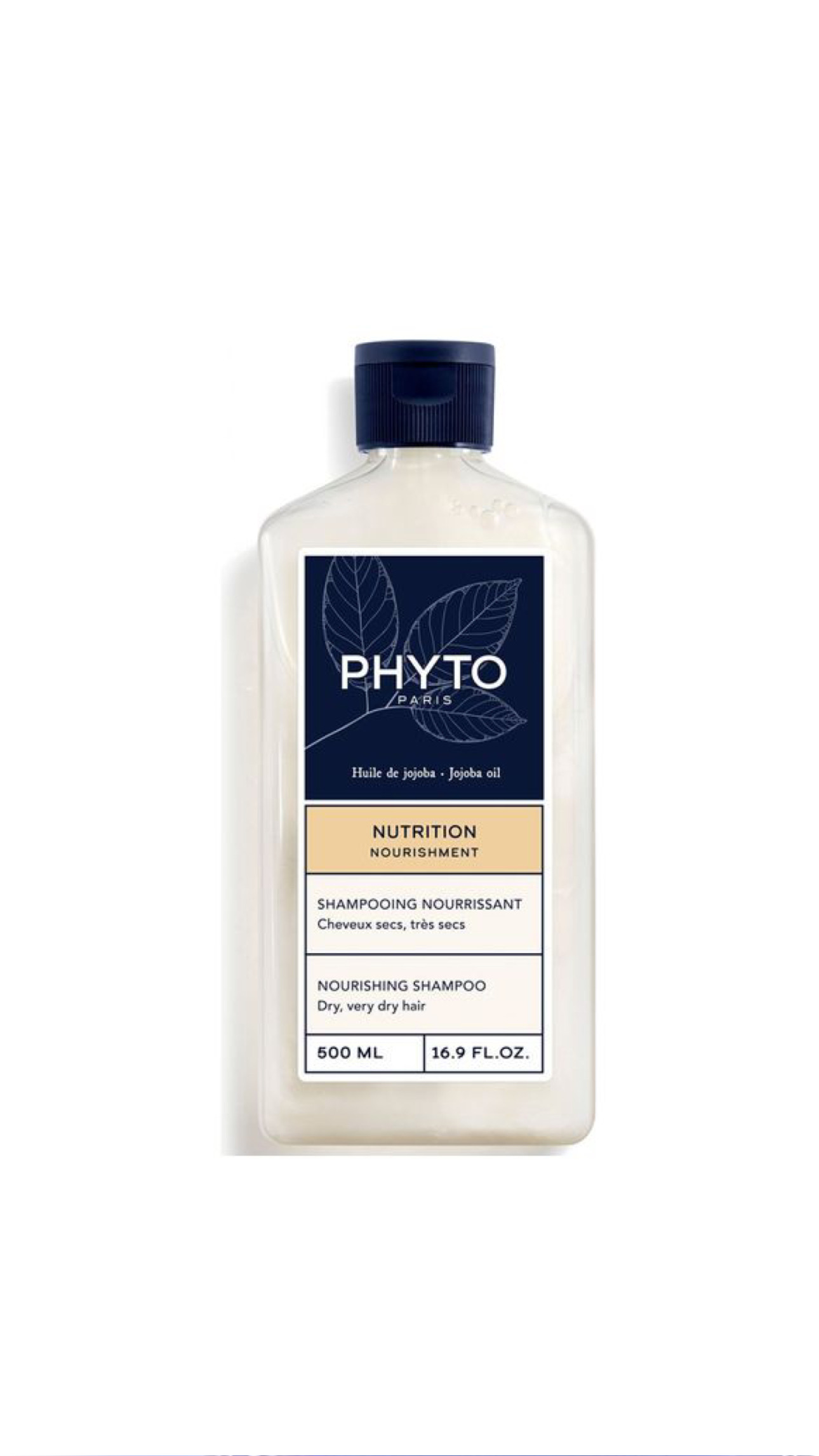 PHYTO PARIS NUTRITION NOURISHMENT NOURISHING SHAMPOO DRY, VERY DRY HAIR 500ml فيتو شامبو مغذي للشعر الجاف
