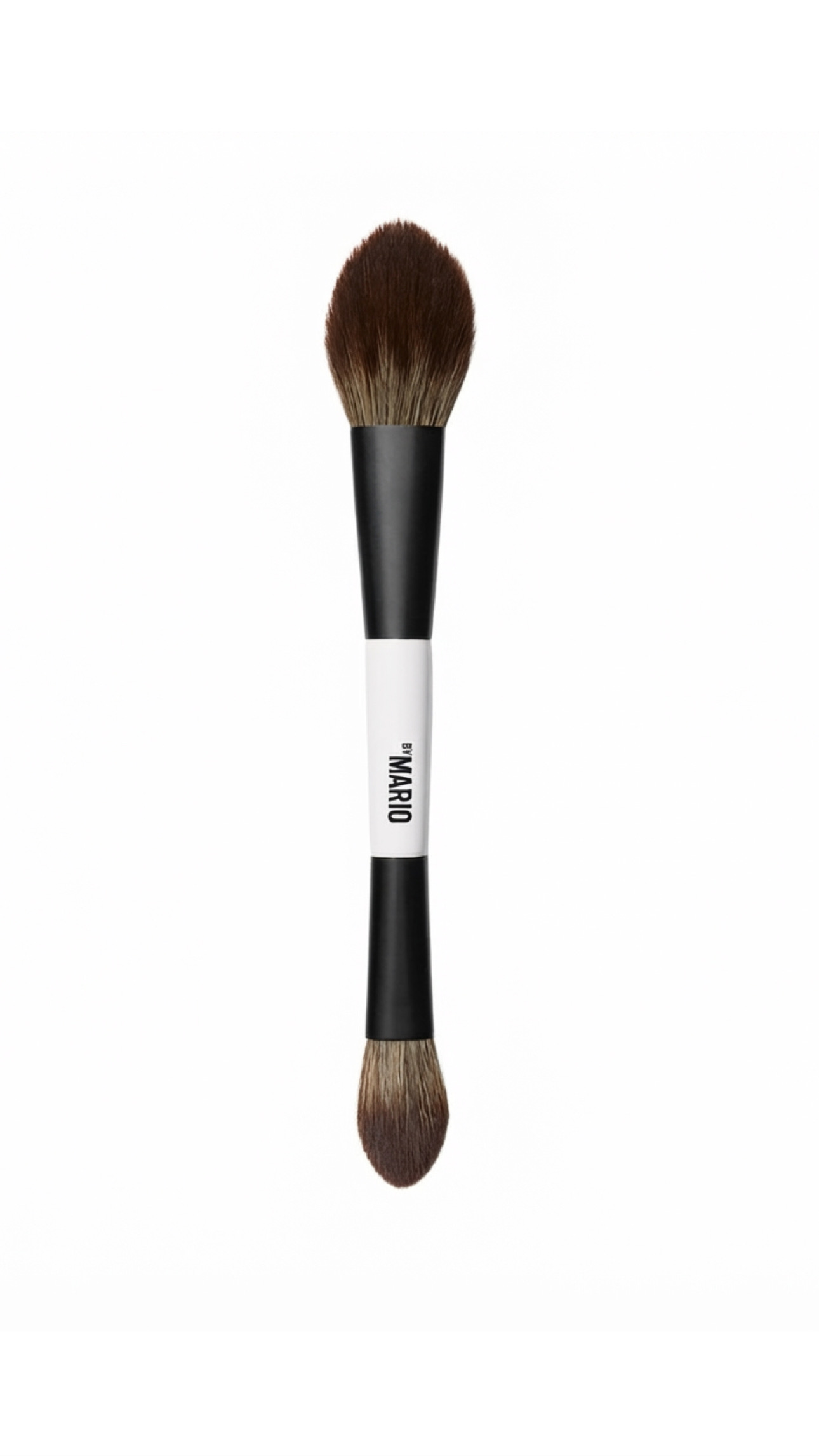 MAKEUP BY MARIO F3 DUAL-ENDED PRECISION POWDER BRUSH ميكاب باي ماريو فرشاة مكياج متعددة الاستخدامات