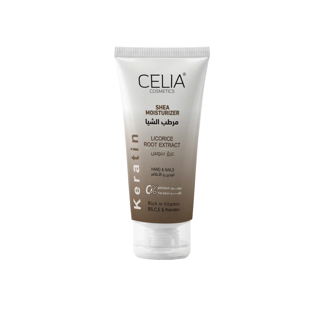 CELIA COSMETICS Shea Moisture Licorice Root Extract Hand & Nail Cream 50ml سيليا كريم  يرطب اليدين، ينعّم البشرة، ويعتني بالأظافر 