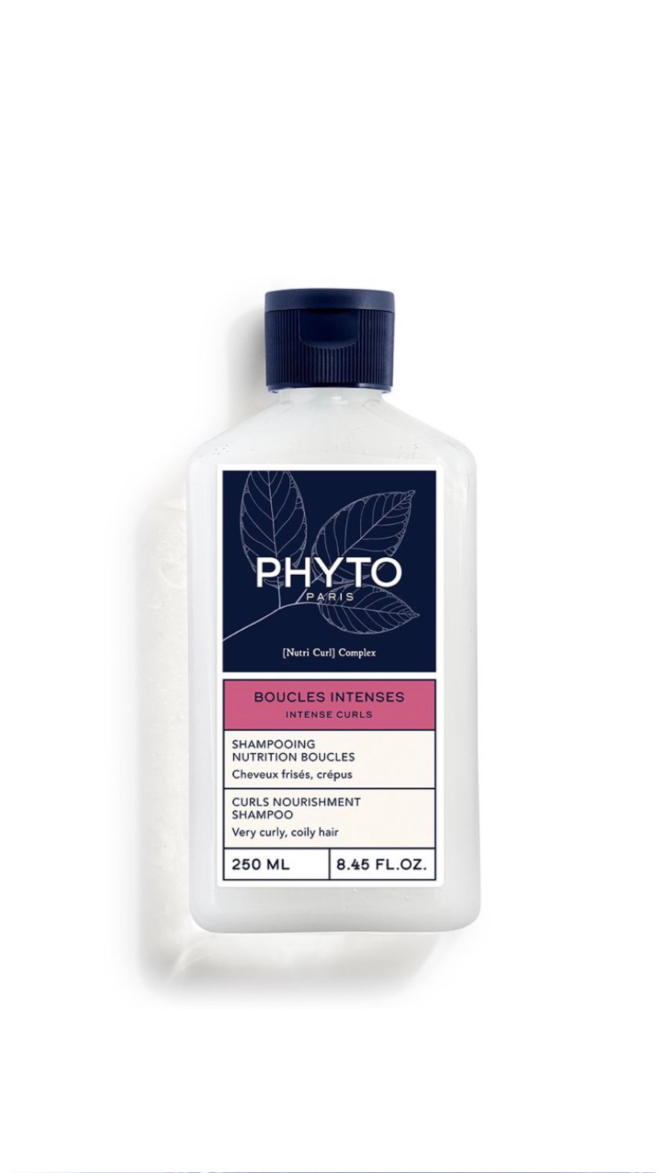 PHYTO PARIS BOUCLES INTENSES INTENSE CURLS CURLS NOURISHMENT SHAMPOO 250ml فيتو شامبو مغذي للشعر الكيرلي والمجعد