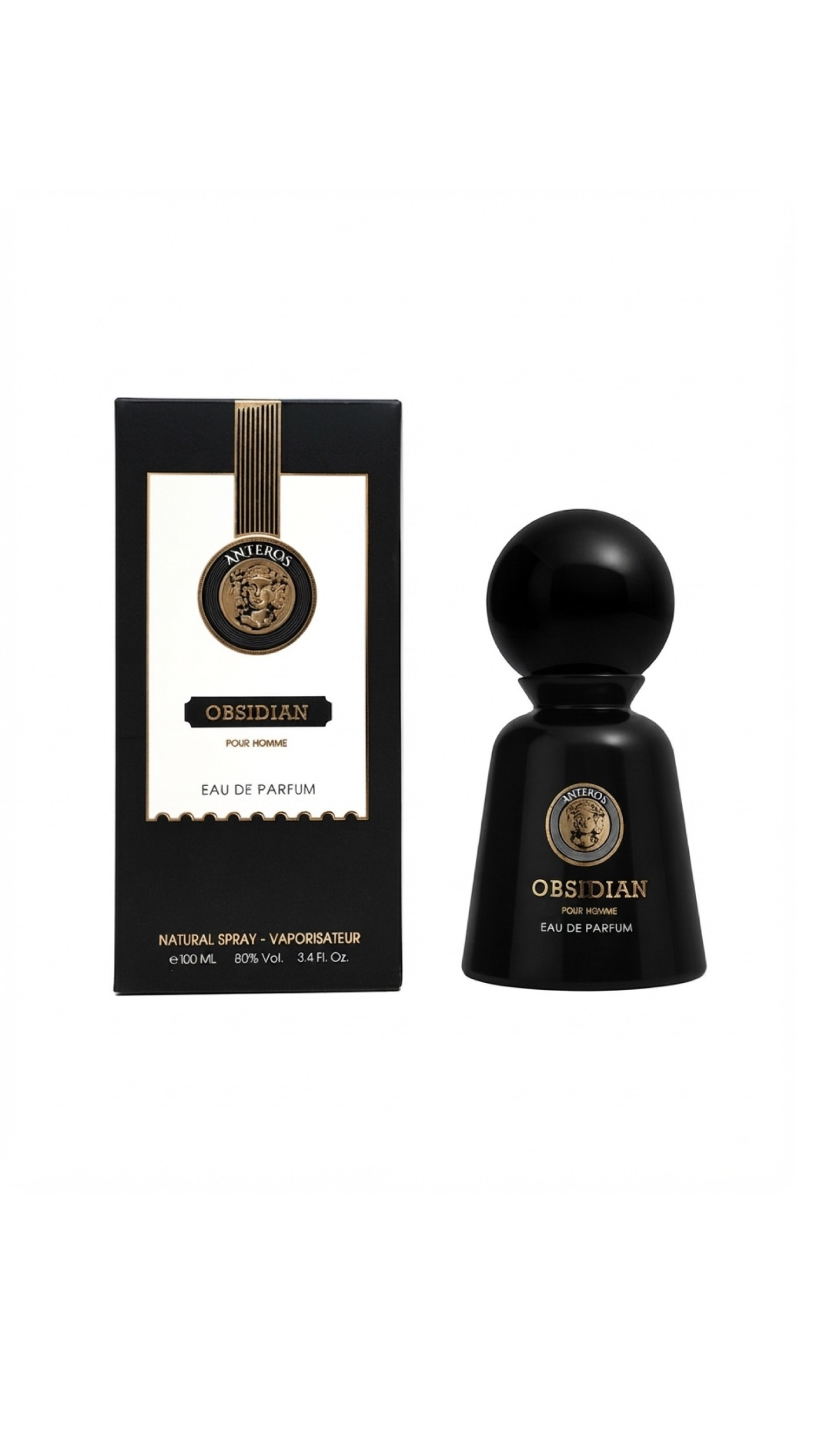 ANTEROS OBSIDIAN POUR HOMME EAU DE PARFUM 100ml أنتيروس عطر للرجال