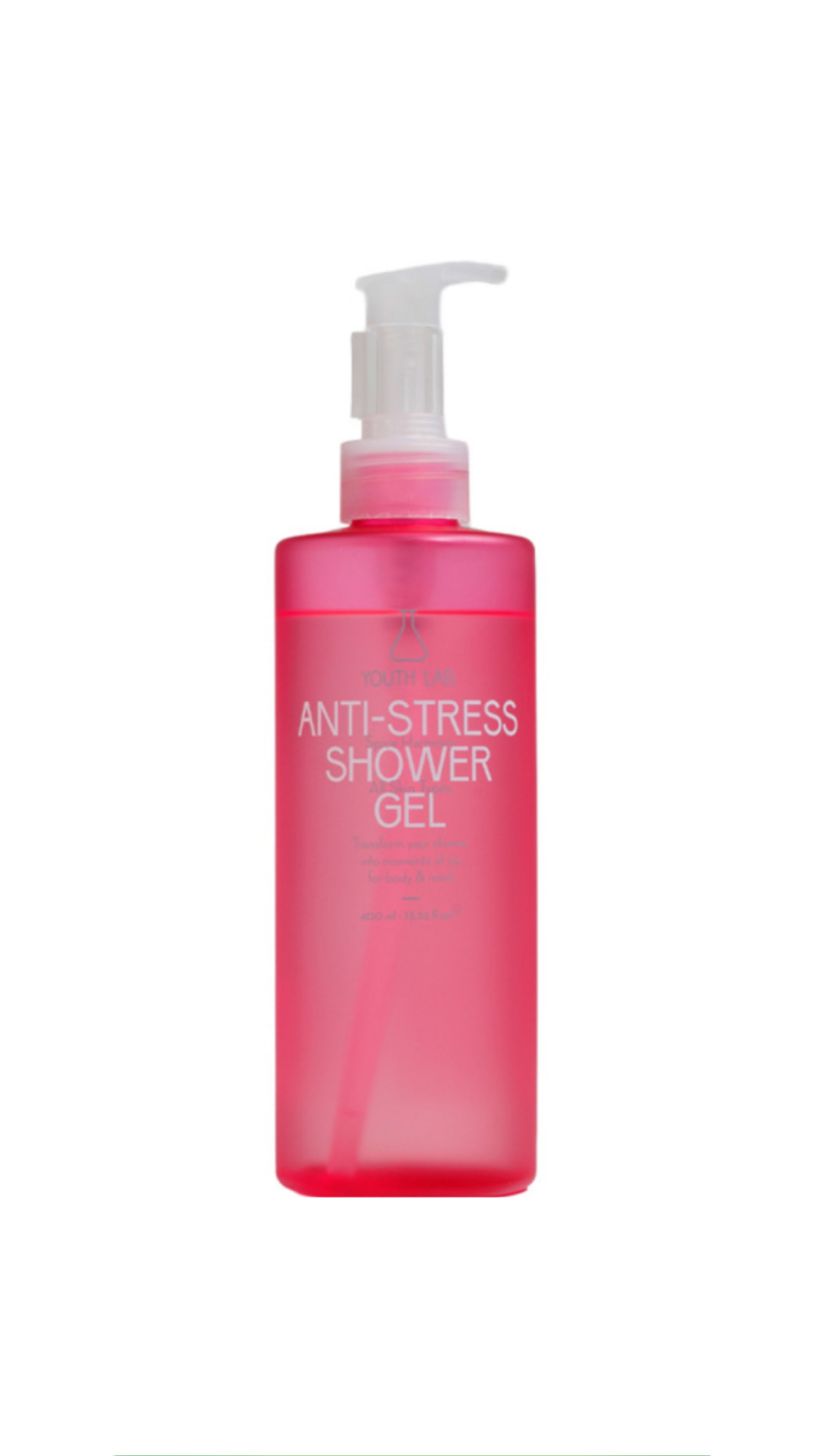 YOUTH LAB. ANTI-STRESS SHOWER GEL 400ml يوث لاب جل استحمام للجسم