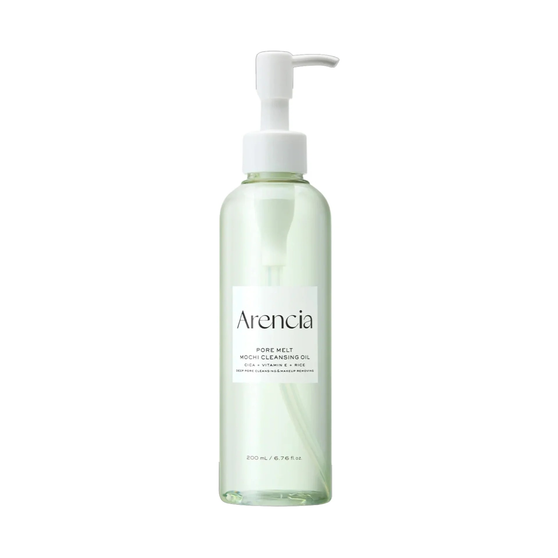 ARENCIA Pore Melt Mochi Cleansing Oil 200ml ارينسيا زيت لتنظيف المسام يزيل المكياج والزيوت، يرطب البشرة ويهدئها
