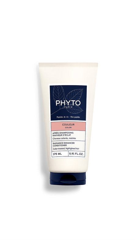 PHYTO PARIS COULEUR COLOR RADIANCE ENHANCER CONDITIONER 175ml فيتو بلسم معزز لإشراقة ولمعان الشعر المصبوغ