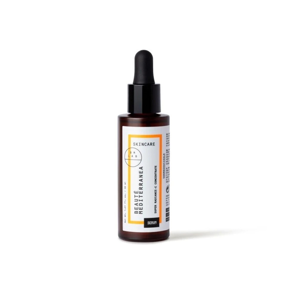 BEUTE MEDITERRANEA Super Radiance-C Concentrate 30ml سيروم مركز بفيتامين سي يقلل البقع الداكنة ويحسن تماسك البشرة