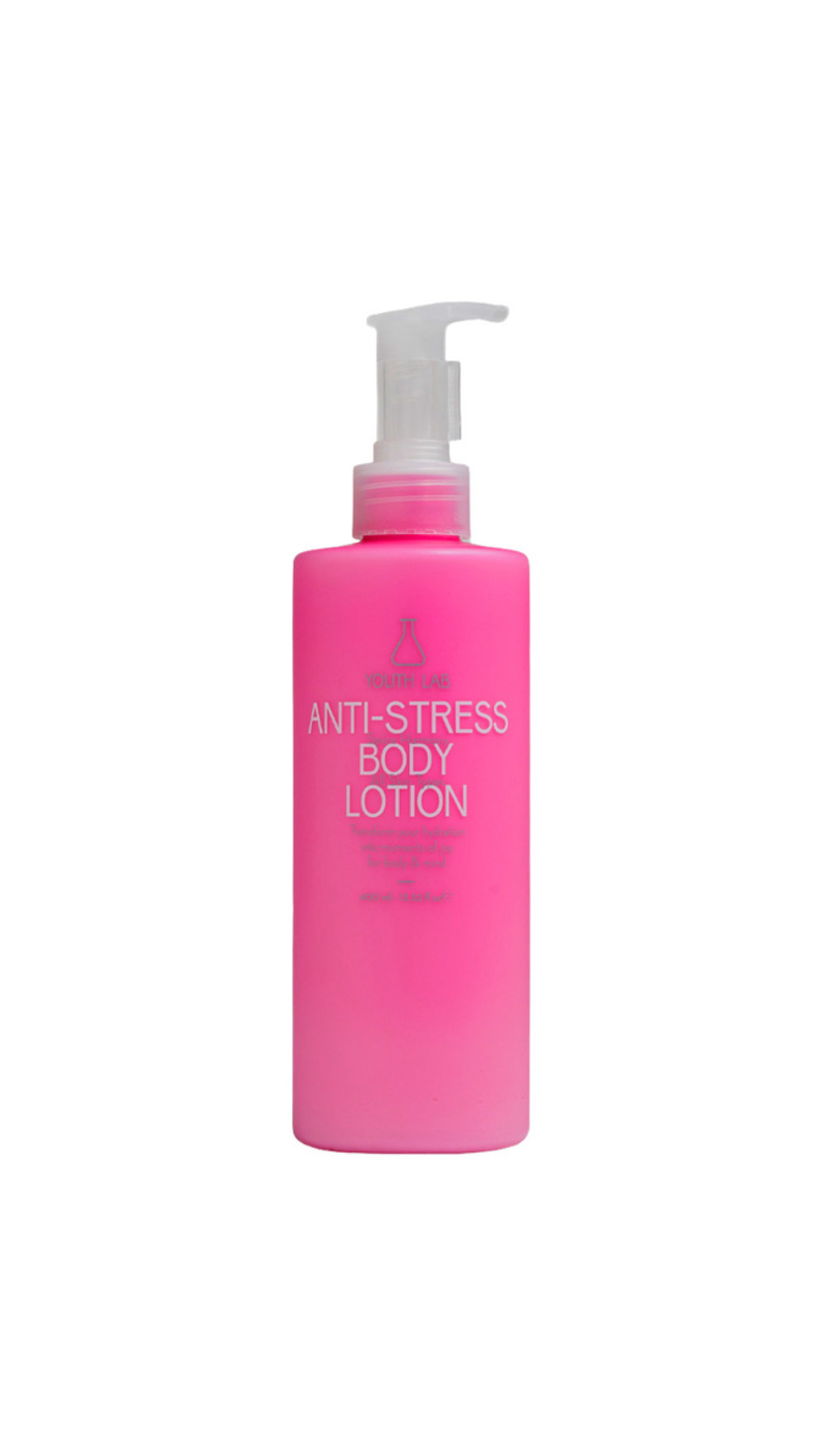 YOUTH LAB ANTI-STRESS BODY LOTION 400ml يوث لاب لوشن مضاد للاجهاد مرطب ومغذي للجسم