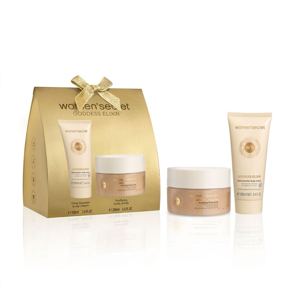 WOMEN'SECRET Goddes Elixir Gift Set ومن سيكريت مجموعة العناية بالجسم