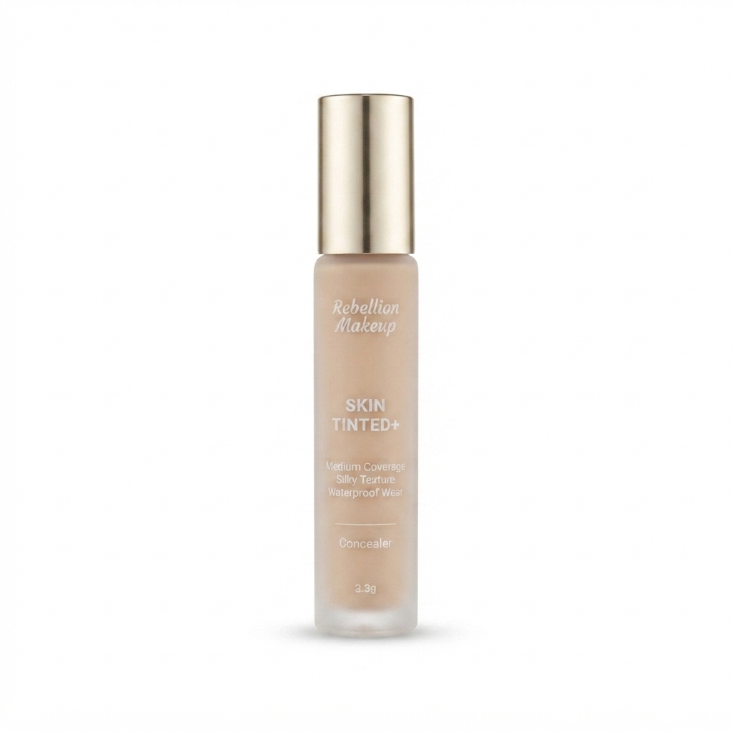 REBELLION MAKEUP Skin Tinted Medium Coverage Silky Texture Waterproof Wear Concealer 3.3g ريبيليون ميكاب كونسيلر بتغطية متوسطة مضاد للماء