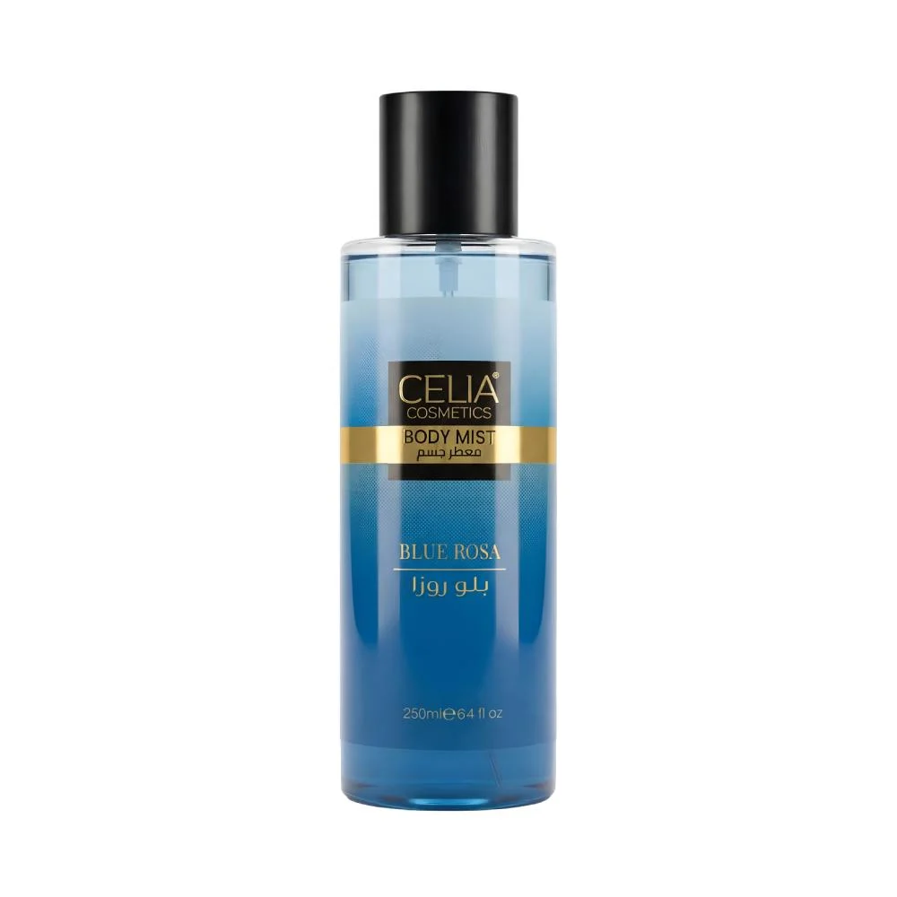 CELIA COSMETICS BODY MIST BLUE ROSA 250ml سيليا رذاذ معطر للجسم