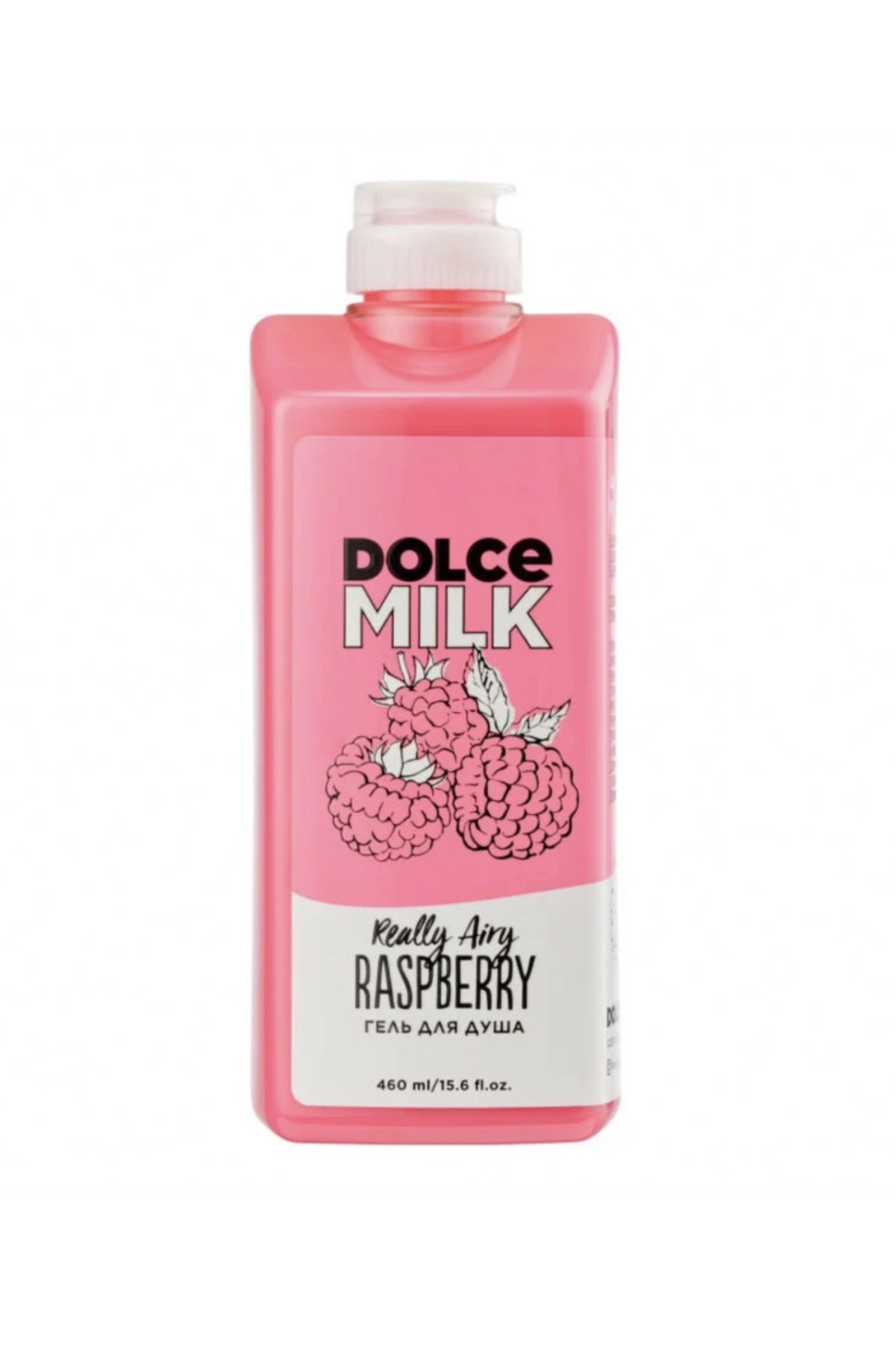 DOLCE MILK REALLY AIRY RASPBERRY SHOWER GEL 460ml دولتشي ميلك جل استحمام منظف للجسم بخلاصة رائحة التوت 