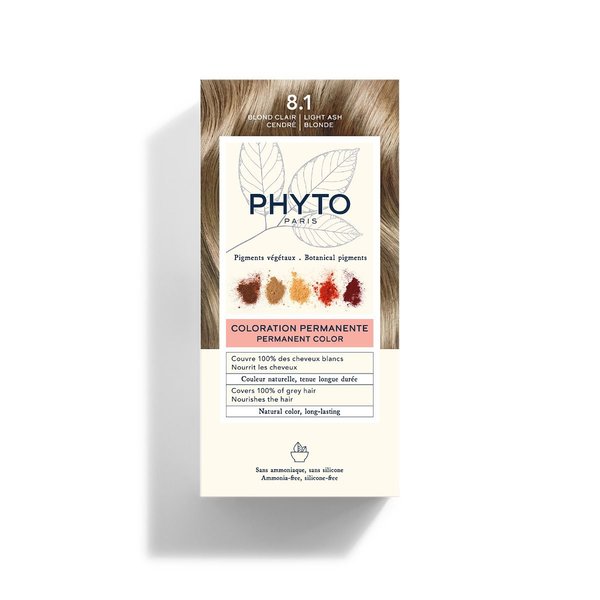 PHYTO PARIS COLORATION PERMANENTE فيتو صبغ للشعر تدرجات اللون الأشقر