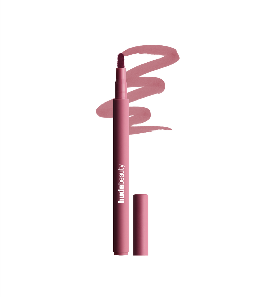 HUDA BEAUTY LIP CONTOUR STAIN FOR 12-HOUR WEAR هدى بيوتي قلم محدد الشفاه مضاد للماء