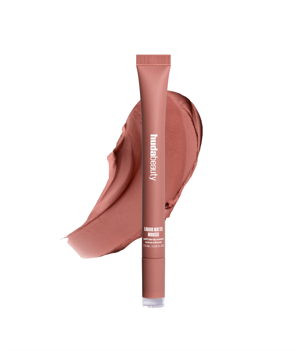 HUDA BEAUTY LIQUID MATTE LIP MOUSSE 7.5ml هدى بيوتي أحمر شفاه مخملي موس غير لامع