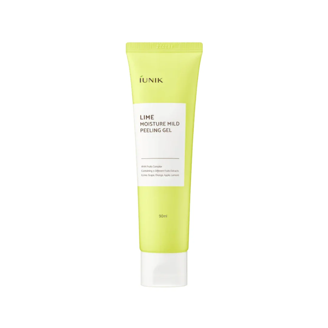 IUNIK Lime Moisture Mild Peeling Gel 90ml ايونيك جل مقشر مرطب للبشرة غني بمستخلص الليمون الأخضر