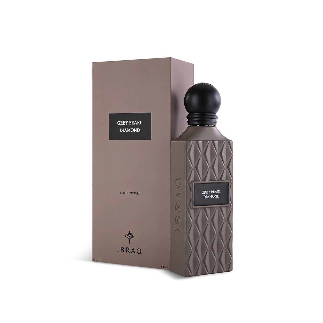 IBRAQ Grey Pearl Diamond Eau De Parfum for Unisex 150ml  ابراق عطر للرجال والنساء
