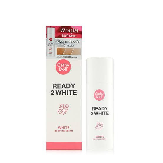 CATHY DOLL Ready 2 White Boosting Cream 75ml كاثي دول كريم تو وايت يغذي البشرة ويرطبها