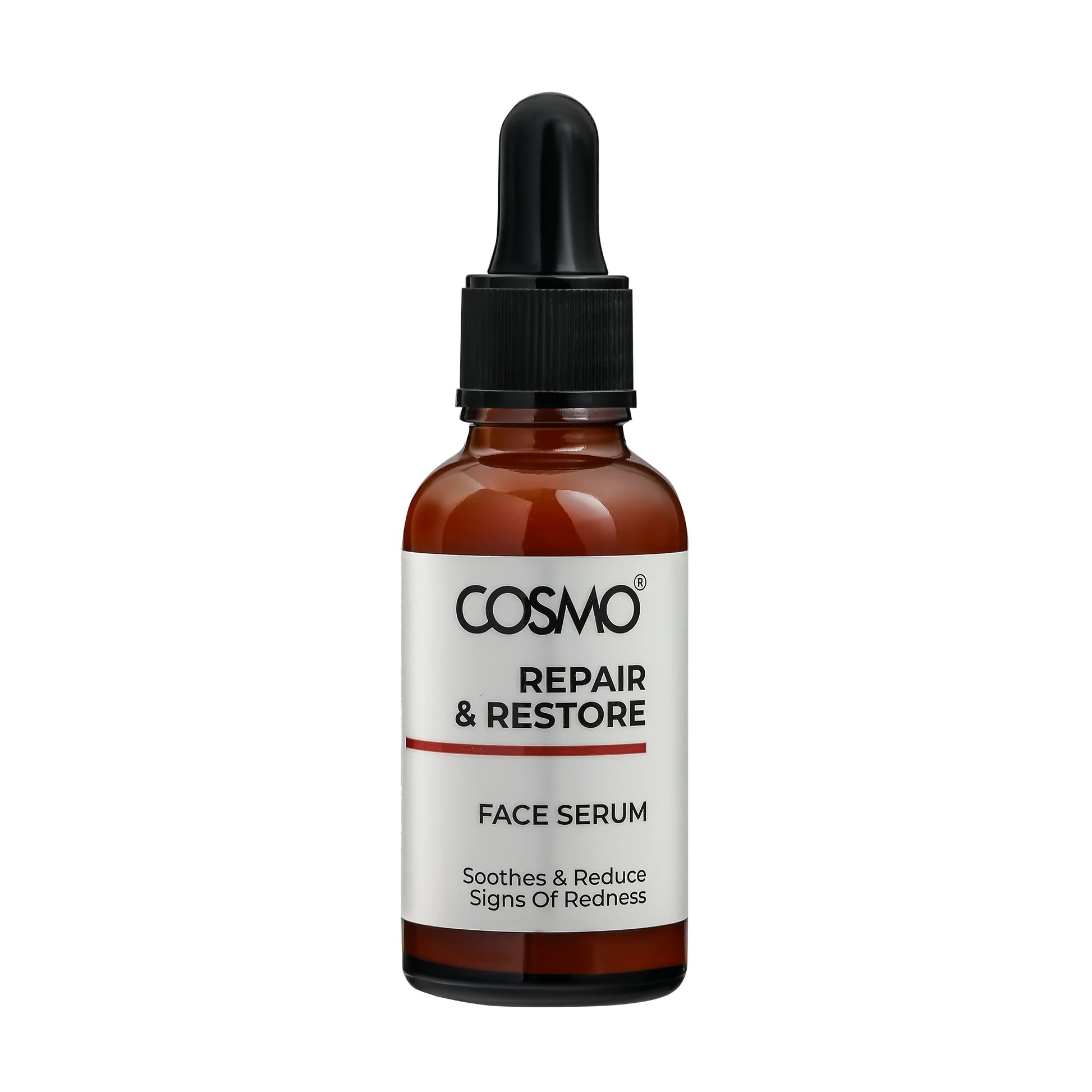 COSMO Repair & Restore Face Serum 30ml كوزمو سيروم يهدئ الاحمرار، يدعم الحاجز، يعزز الترطيب، ويحسن ملمس البشرة