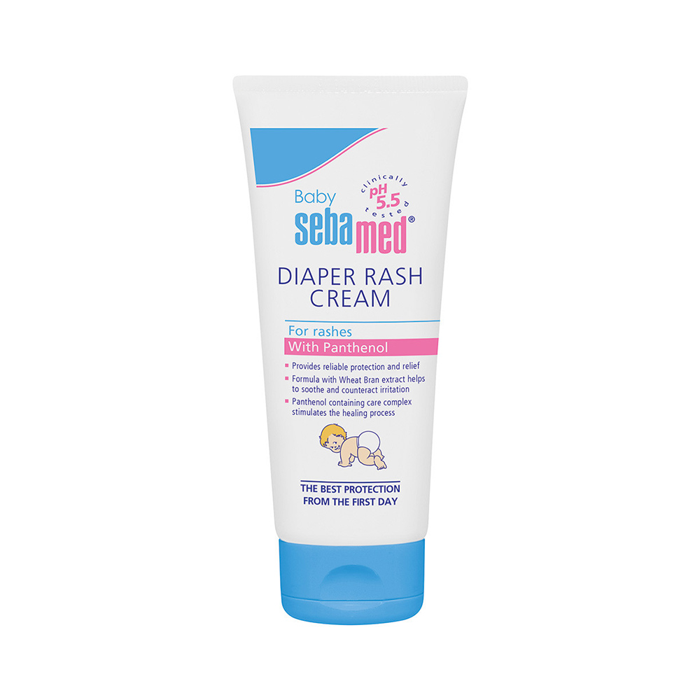 SEBAMED BABY DIAPER RASH CREAM 100ml سيباميد كريم حماية لبشرة الطفل الحساسة في منطقة الحفاض