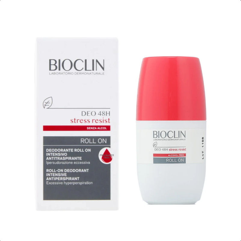 BIOCLIN Deo 48H Stress Resist Roll On 50ml بايوكلين مزيل التعرق