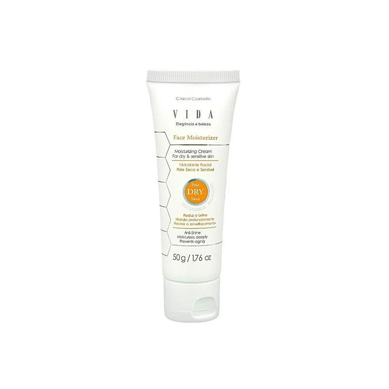 VIDA face moisturizing cream  for dry & sensitive   فيدا مرطب للوجه  للبشرة الجافة والحساسة