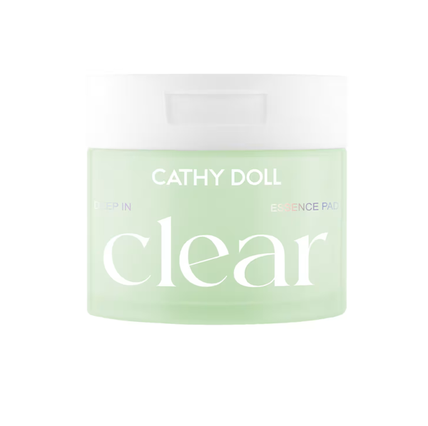CATHY DOLL Clear Deep in Essence Pad 60 Pads كاثي دول بادات للبشرة الدهنية والمعرضة لحب الشباب
