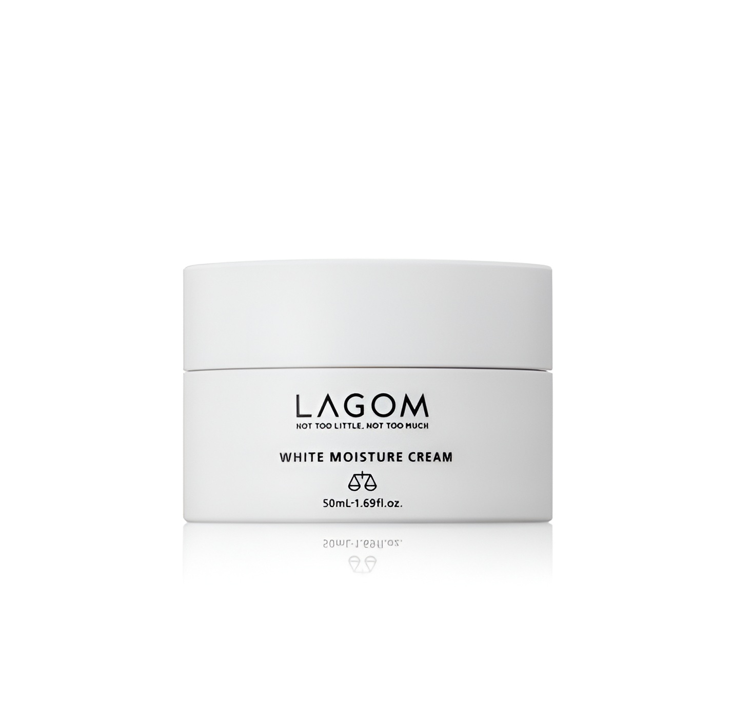 LAGOM White Moisture Cream 50ml  لاكوم كريم مرطب ومعزز للإشراقة البشرة