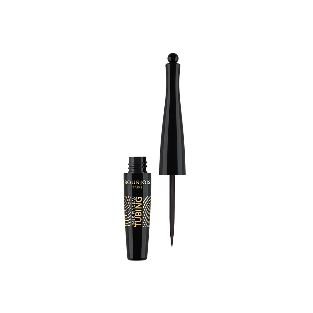 BOURJOIS LINER PINCEAU TUBING - 01 ULTRA BLACK بورجوا أيلاينر العيون السائل