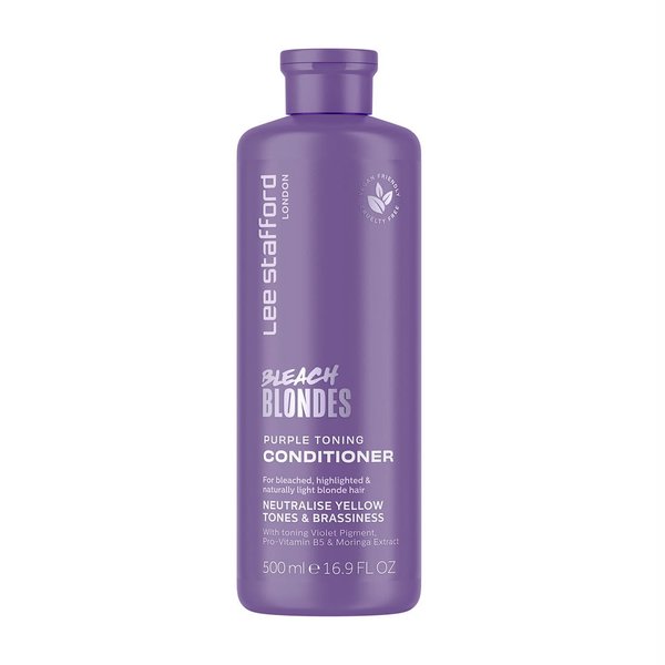 LEE STAFFORD Bleach Blondes Purple Toning Conditioner 500ml لي ستافورد بلسم لتصحيح لون الشعر الاشقر