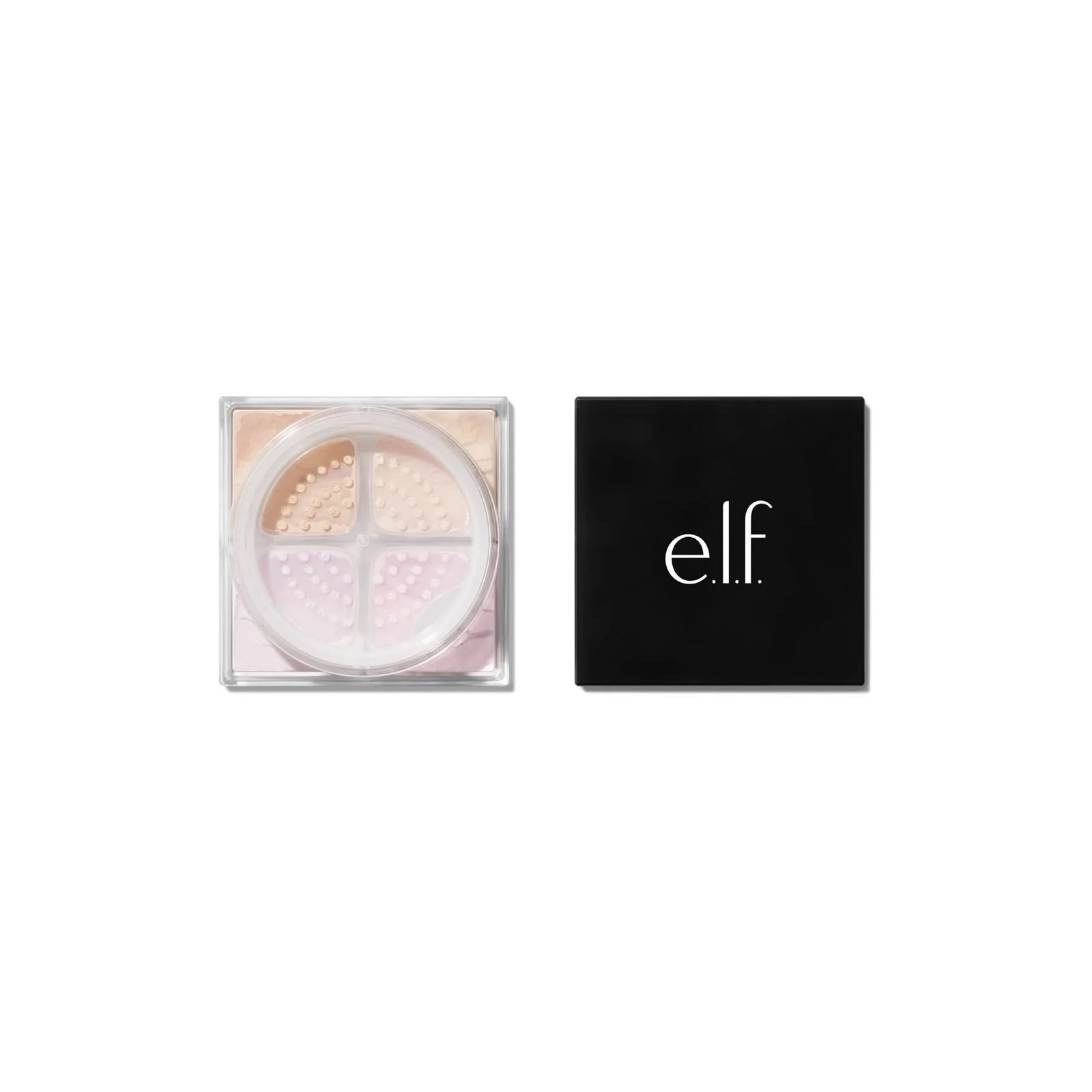 E.L.F Set It Bright Powder Quad - Light/Medium أيلف بودرة تثبيت سائبة