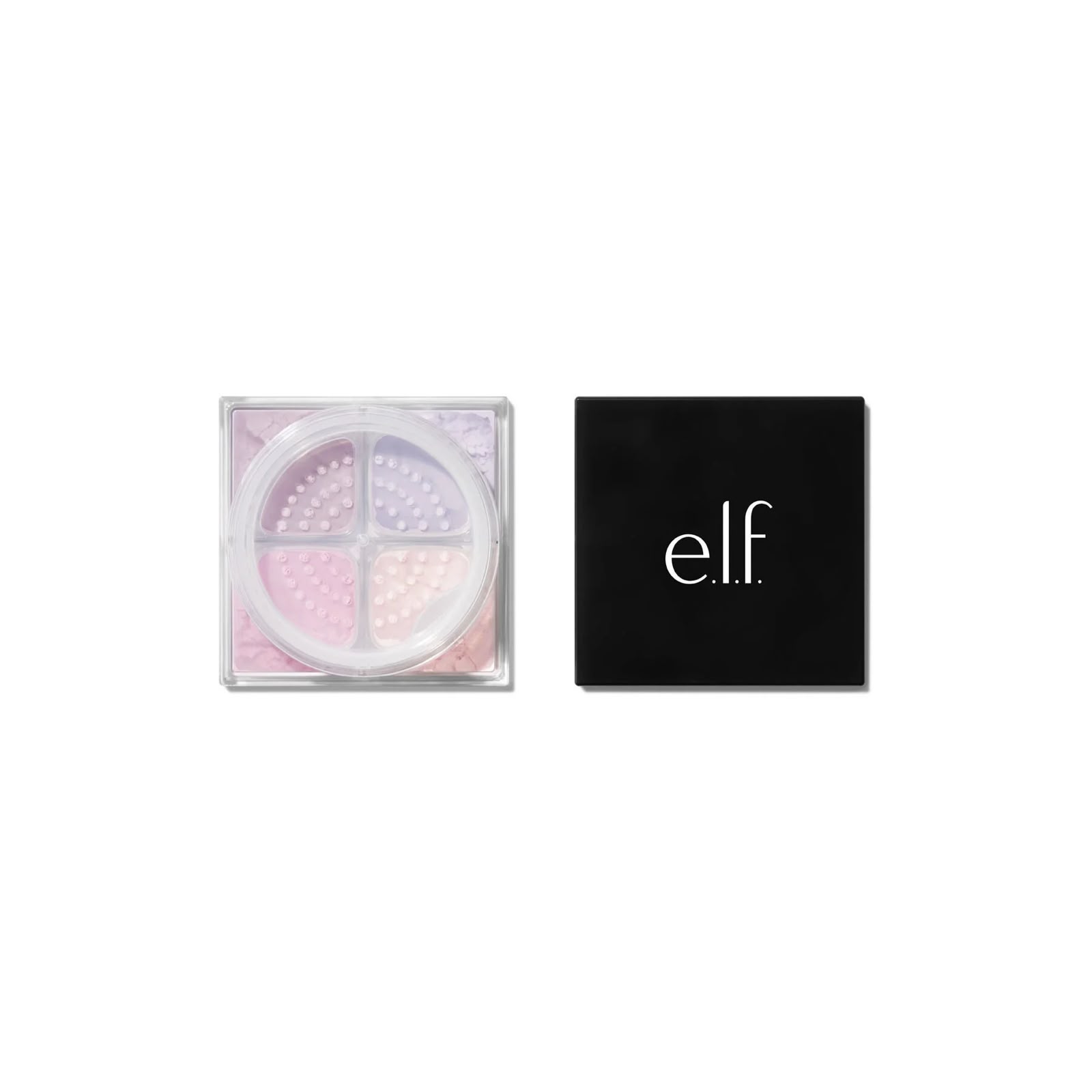 E.L.F Set It Bright Powder Quad - Fair - Tan أيلف بودرة تثبيت سائبة