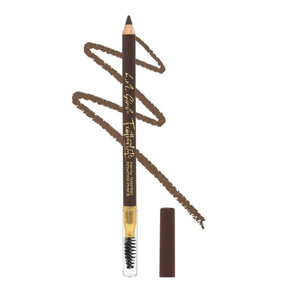 L.A. GIRL Featherlite Brow Shaping Powder Pencil - GBP392 Soft Brown أيل أي قيرل قلم تحديد الحواجب